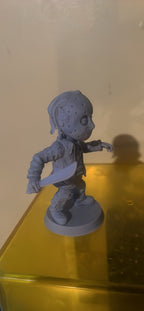 Lake Jason Voorhees Chibi - 3D Printed Grey